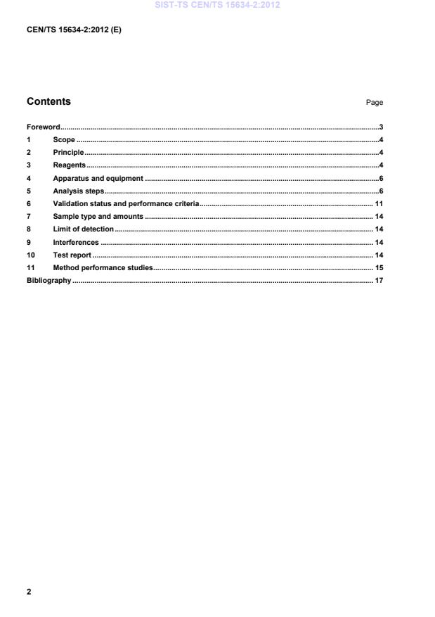 CEN/TS 15634-2:2012 TS CEN/TS 15634-2:2012 - Page 4 preview