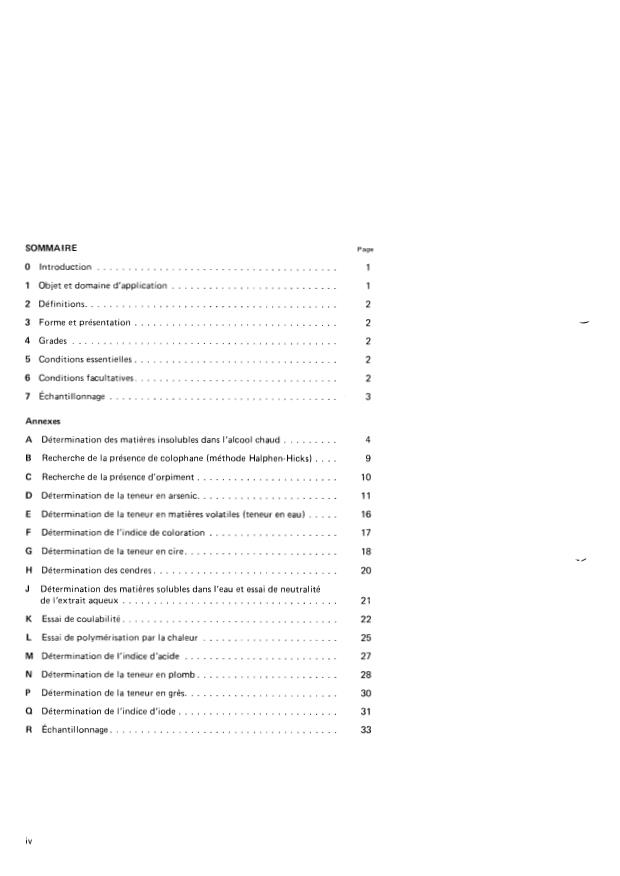 ISO 56-1:1979 ISO 56-1:1979 - Gomme laque en feuilles -- Spécification - Page 4 preview