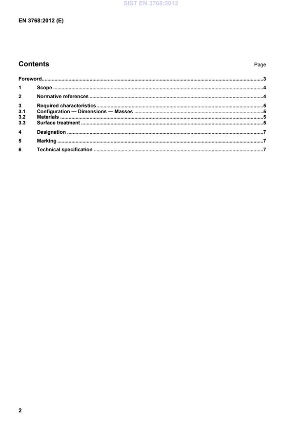 EN 3768:2012 EN 3768:2012 - Page 4 preview