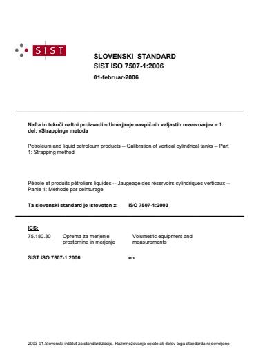 SIST ISO 7507-1:2006