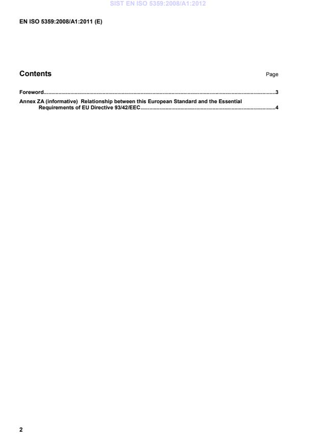 EN ISO 5359:2008/A1:2011 EN ISO 5359:2008/A1:2012 - Page 4 preview