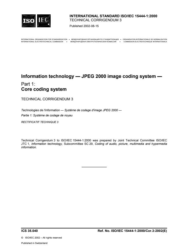 ISO/IEC 15444-1:2000/Cor 3:2002