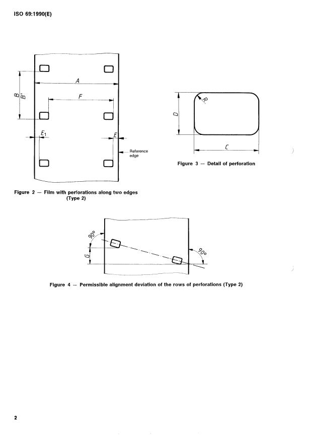 ISO 69:1990 - Cinematography -- 16 mm motion-picture and magnetic film -- Cutting and perforating dimensions
