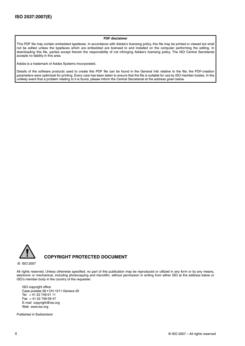 ISO 2537:2007 ISO 2537:2007 - Hydrometry — Rotating-element current-meters
Released:4/30/2007 - Page 2 preview
