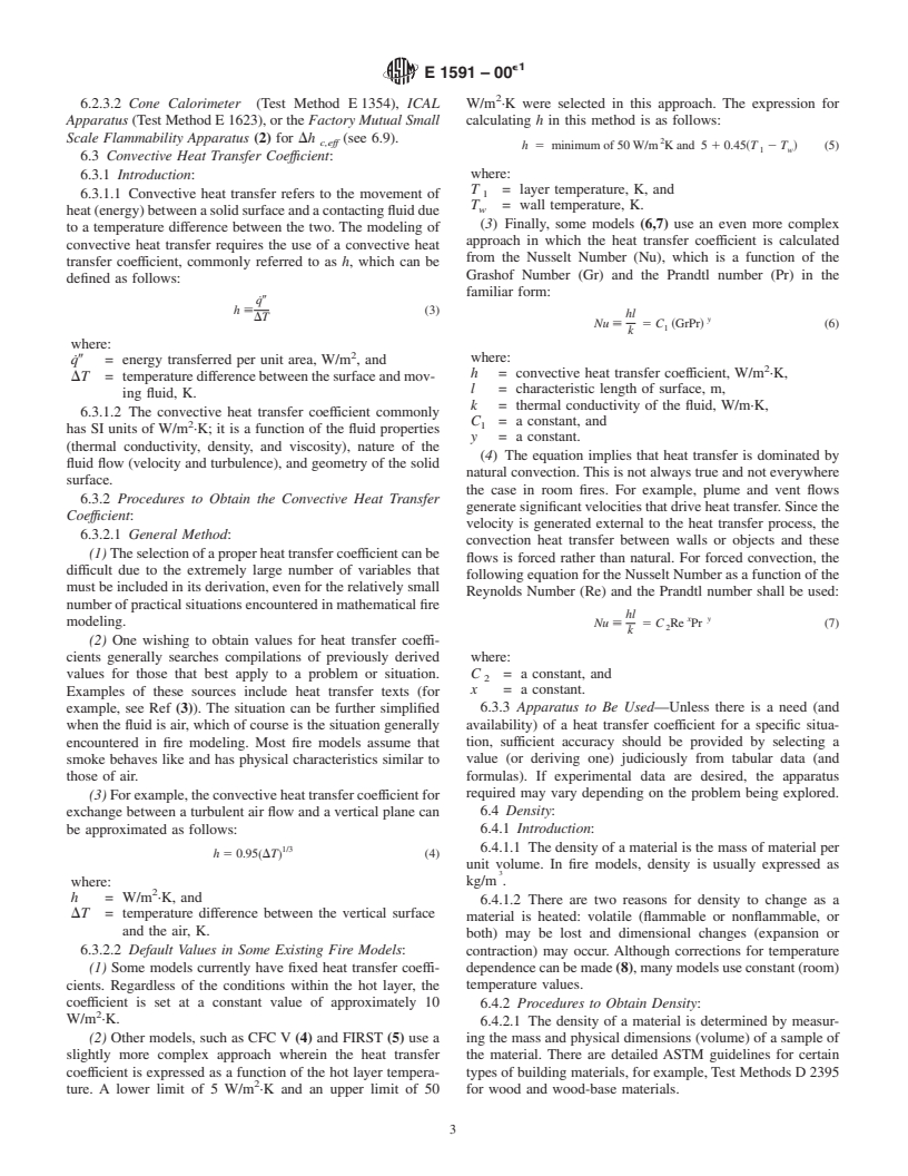 ASTM E1591-00e1 - Standard Guide for Obtaining Data for Deterministic Fire Models