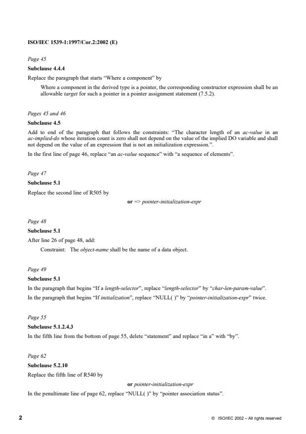 ISO/IEC 1539-1:1997/Cor 2:2002 ISO/IEC 1539-1:1997/Cor 2:2002 - Page 2 preview