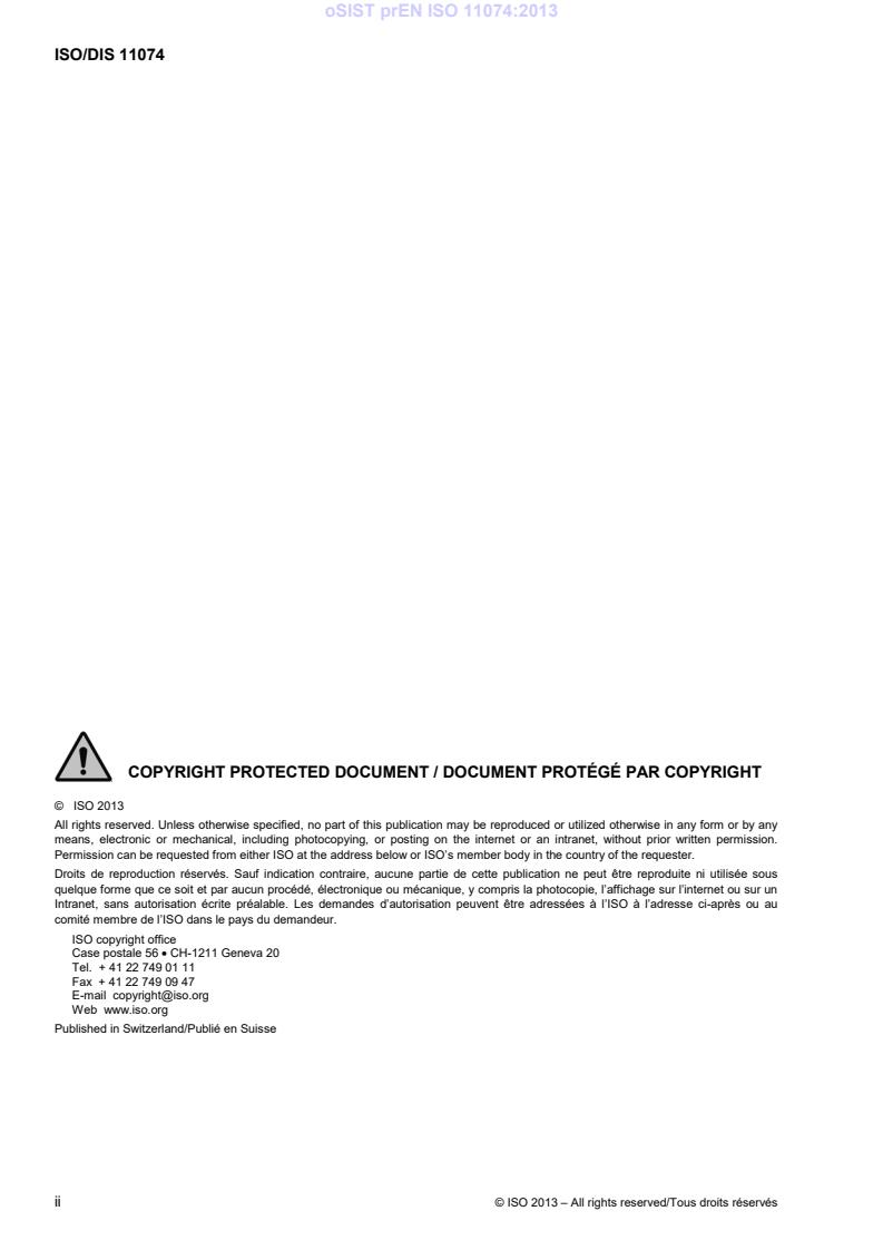 EN ISO 11074:2015 prEN ISO 11074:2013 - Page 4 preview