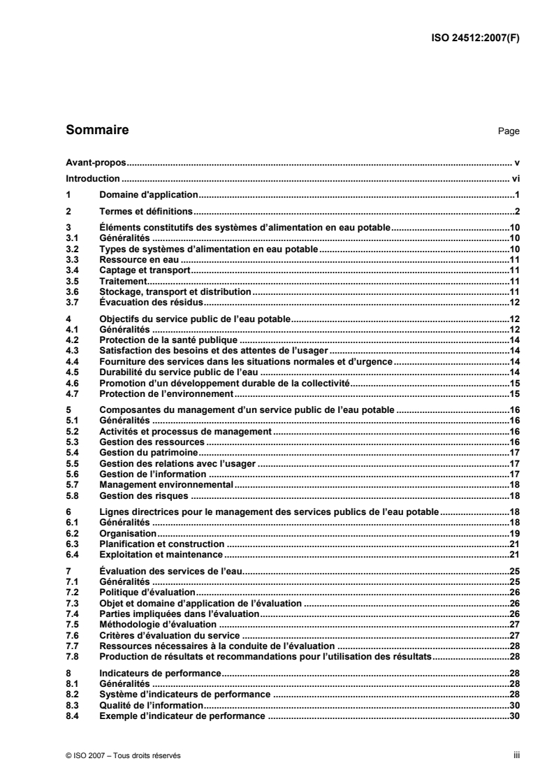 ISO 24512:2007 - Activités relatives aux services de l'eau potable et de l'assainissement — Lignes directrices pour le management des services publics de l'eau potable et pour l'évaluation des services fournis
Released:11/29/2007