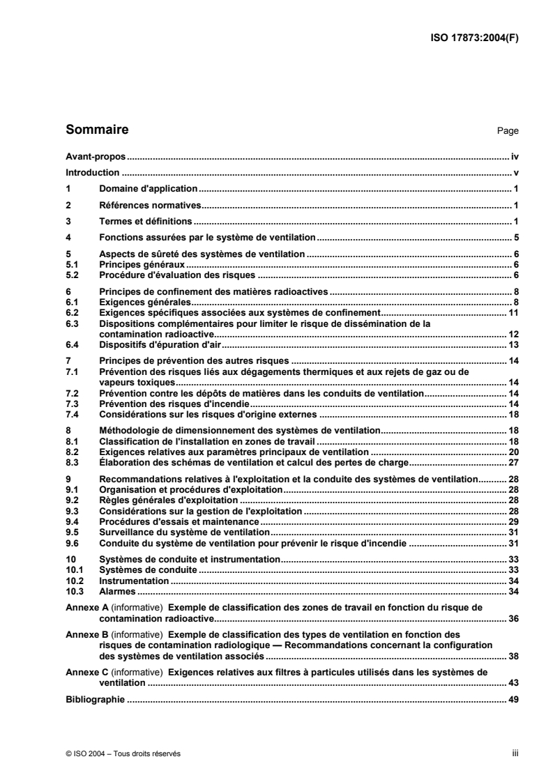 ISO 17873:2004 - Installations nucléaires — Critères pour la conception et l'exploitation des systèmes de ventilation des installations nucléaires autres que les réacteurs nucléaires
Released:10/21/2004