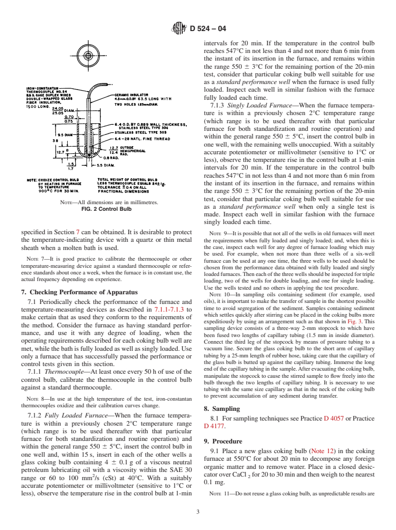 ASTM D524-04 - Standard Test Method for Ramsbottom Carbon Residue of Petroleum Products