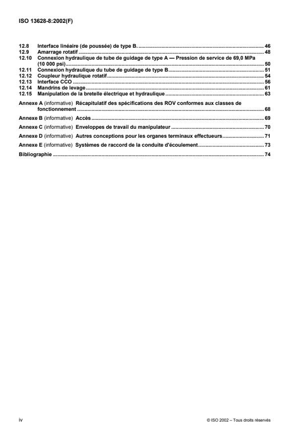 ISO 13628-8:2002 ISO 13628-8:2002 - Industries du pétrole et du gaz naturel -- Conception et exploitation des systemes de production immergés - Page 4 preview
