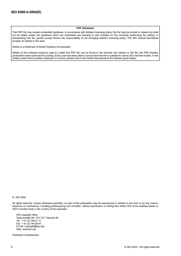 ISO 6360-4:2004 ISO 6360-4:2004 - Dentistry -- Number coding system for rotary instruments - Page 2 preview