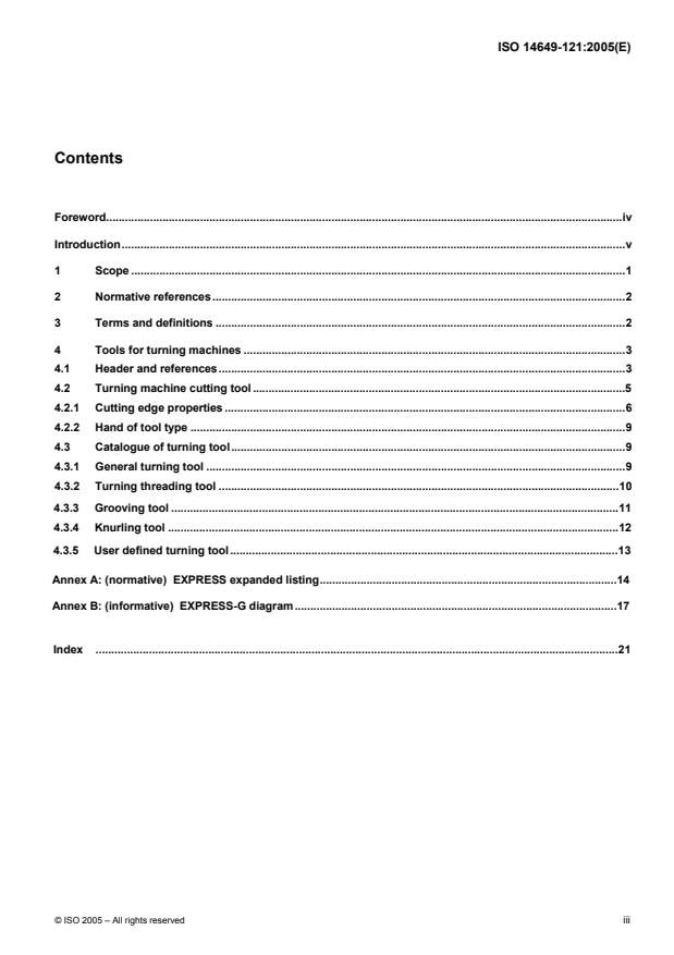ISO 14649-121:2005 - Industrial automation systems and integration -- Physical device control -- Data model for computerized numerical controllers