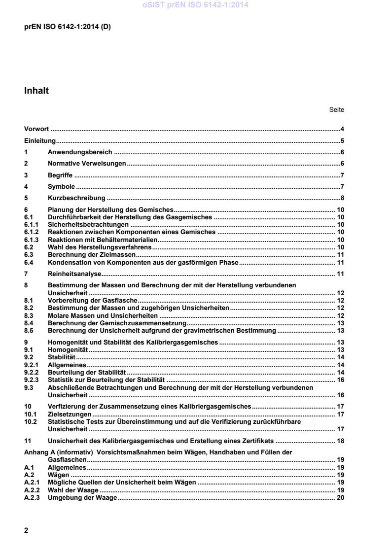 SIST EN ISO 6142-1:2015 oSIST prEN ISO 6142-1:2014 - Page 4 preview