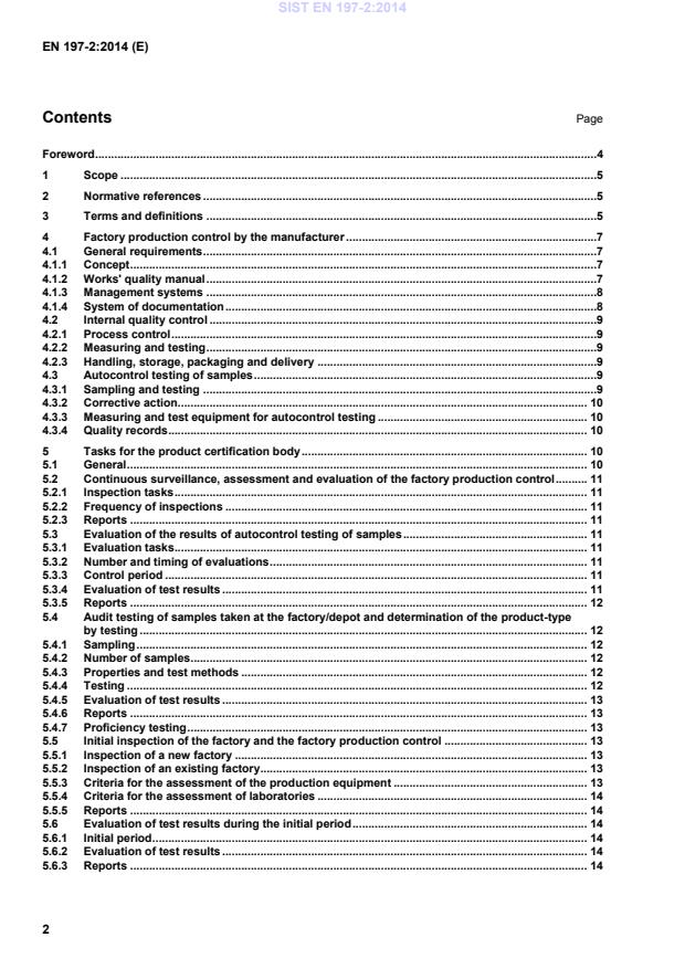 EN 197-2:2014 EN 197-2:2014 - Page 4 preview
