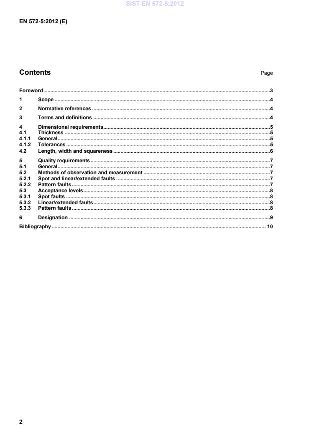 EN 572-5:2012 EN 572-5:2012 - Page 4 preview