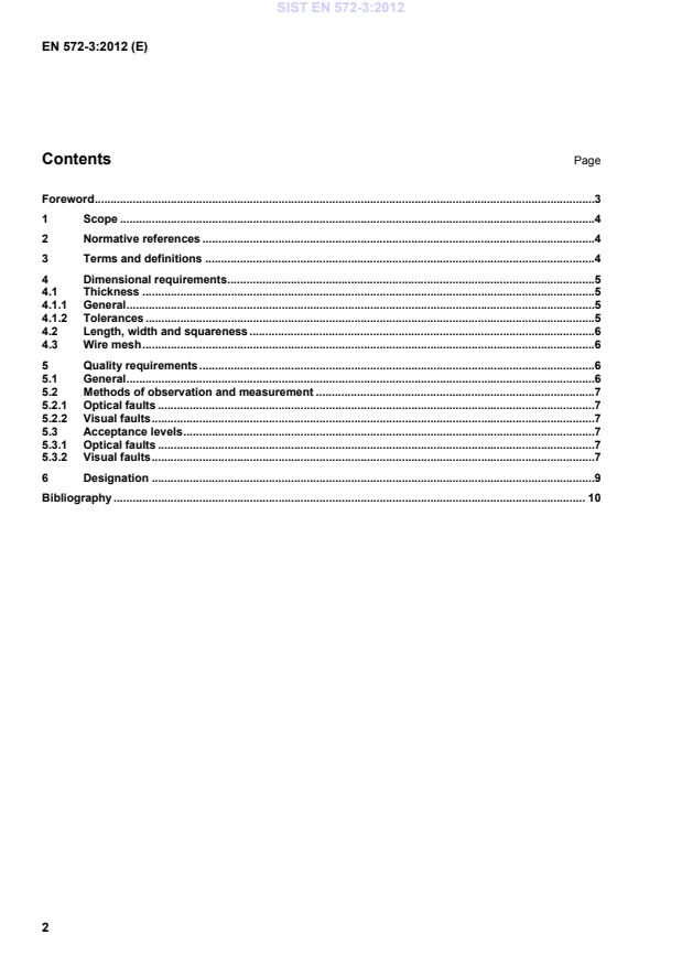 EN 572-3:2012 EN 572-3:2012 - Page 4 preview