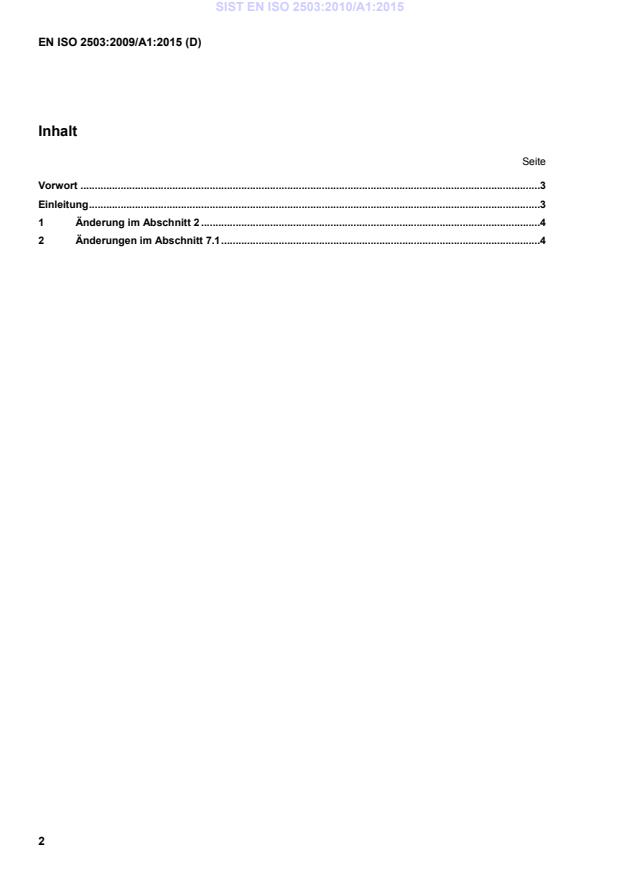 EN ISO 2503:2009/A1:2015 EN ISO 2503:2010/A1:2015 (DE) - Page 4 preview