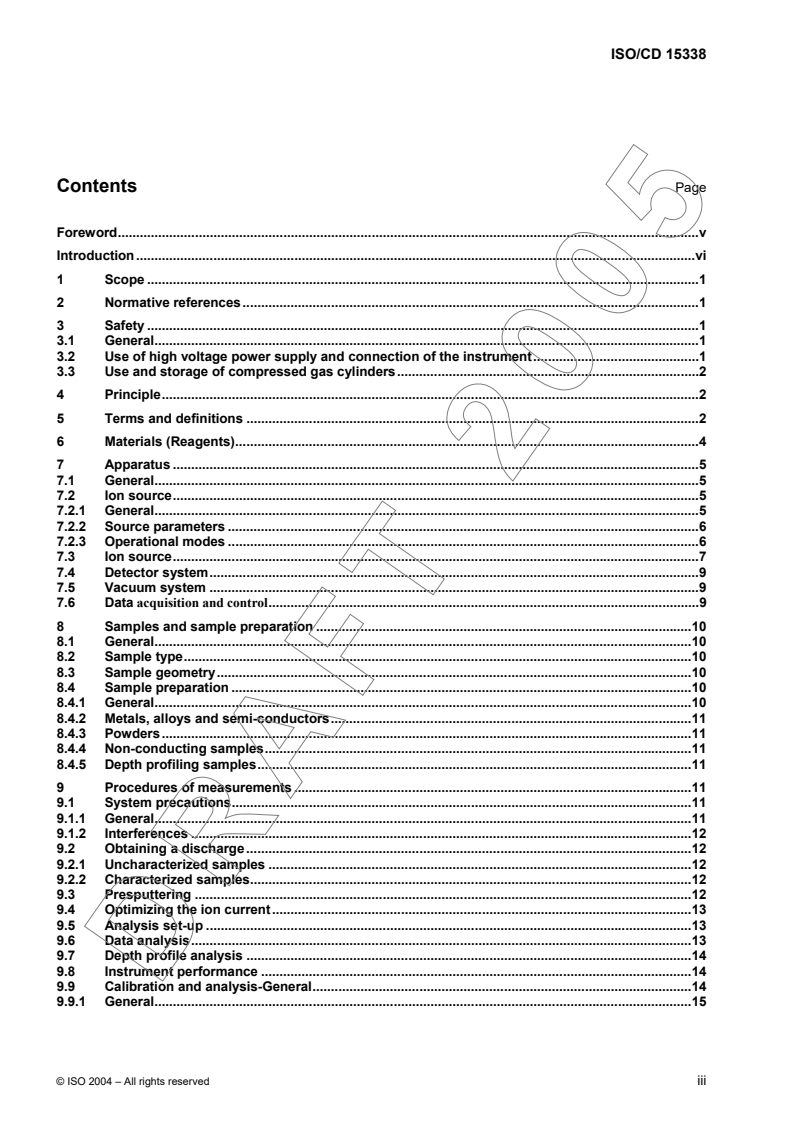 ISO/CD 15338 - Surface chemical analysis — Glow-discharge mass spectrometry (GD-MS) — Introduction to use
Released:4/8/2005