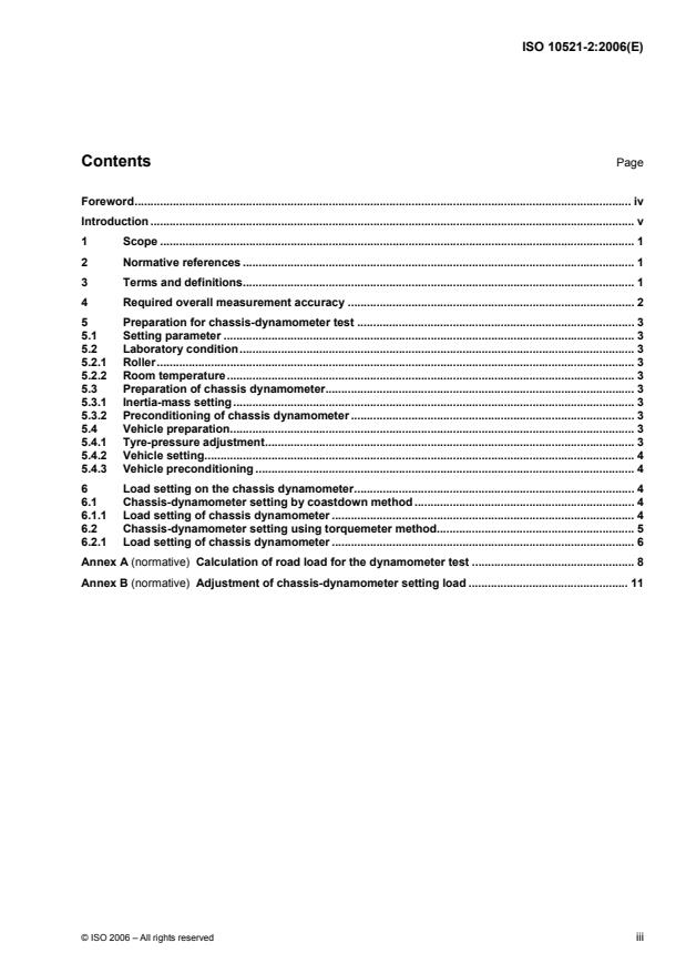 ISO 10521-2:2006 - Road vehicles -- Road load
