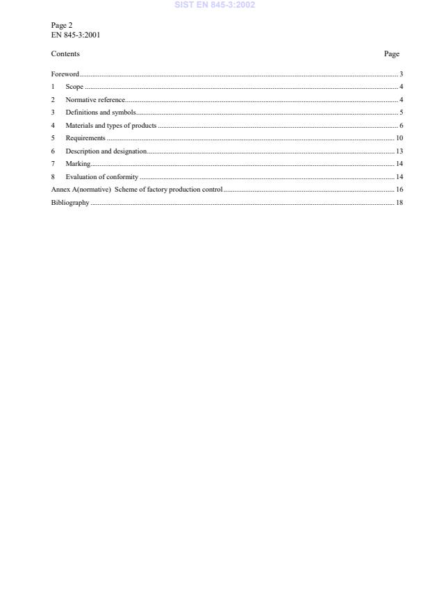 EN 845-3:2001 EN 845-3:2002 - Page 4 preview