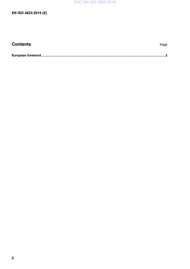 EN ISO 4823:2015 EN ISO 4823:2015 - Page 4 preview