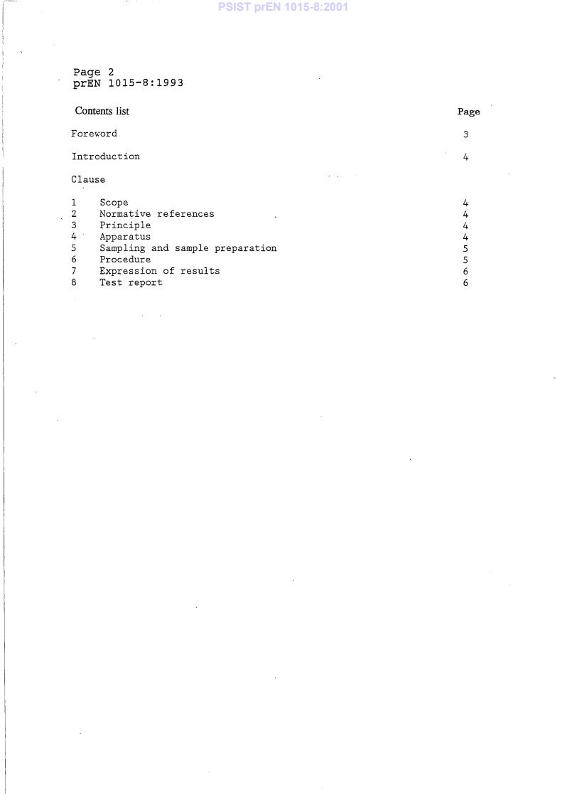 prEN 1015-8 P prEN 1015-8:1995 - Page 4 preview