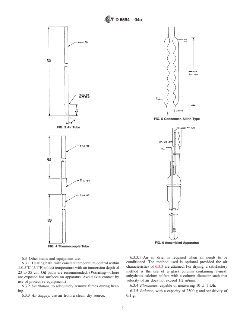 ASTM D6594-04a - Standard Test Method for Evaluation of Corrosiveness of Diesel Engine Oil at 135&#176;C