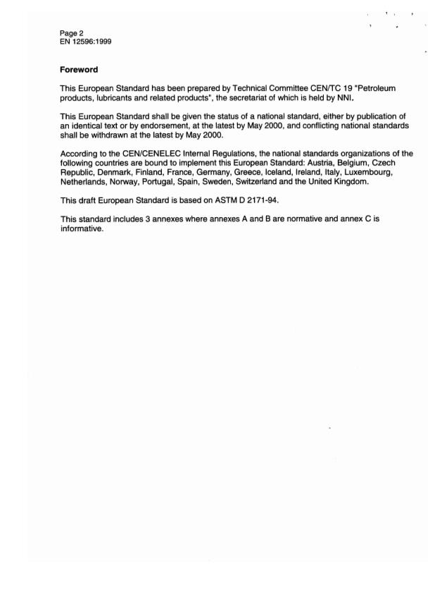 EN 12596:1999 EN 12596:2000 - Page 4 preview