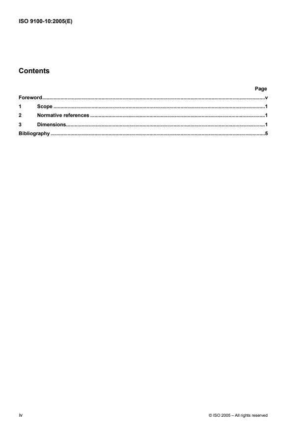 ISO 9100-10:2005 ISO 9100-10:2005 - Glass containers -- Vacuum lug finishes - Page 4 preview