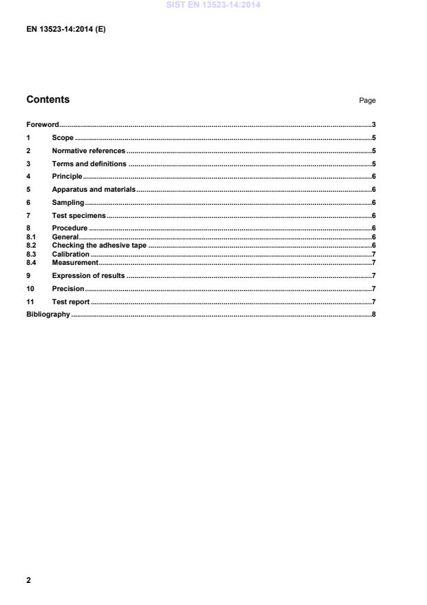 EN 13523-14:2014 EN 13523-14:2014 - Page 4 preview