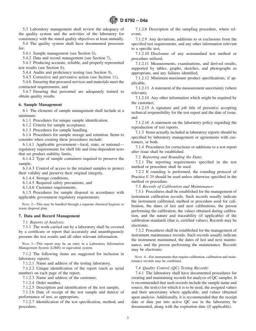 ASTM D6792-04a - Standard Guide for Quality System in Petroleum Products and Lubricants Testing Laboratories