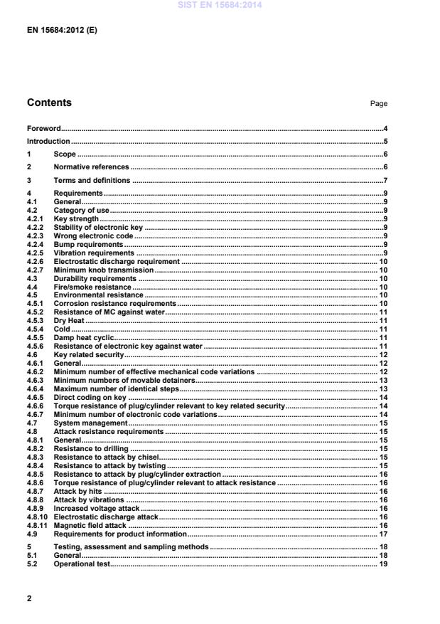 EN 15684:2012 EN 15684:2014 - Page 4 preview