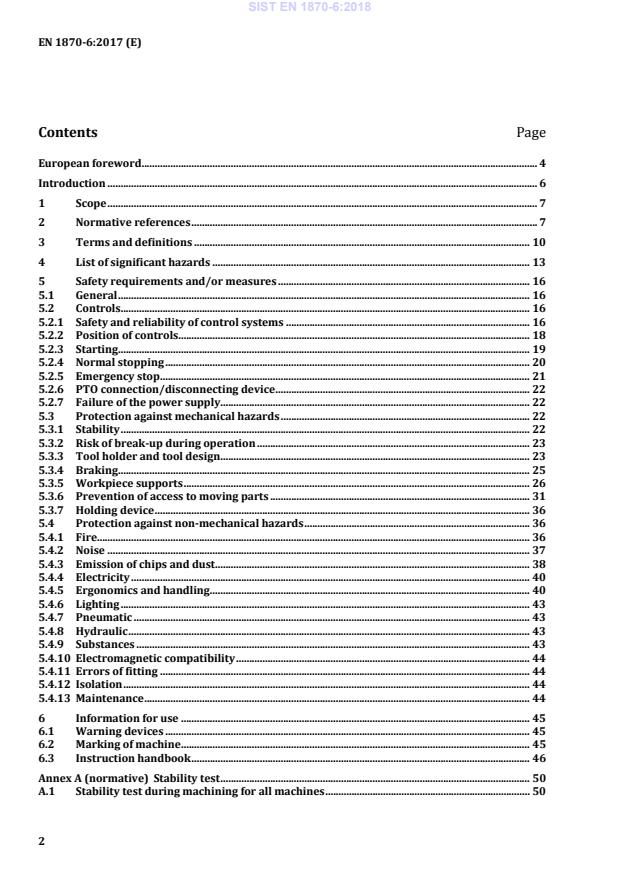 SIST EN 1870-6:2018 SIST EN 1870-6:2018 (EN) - Page 4 preview