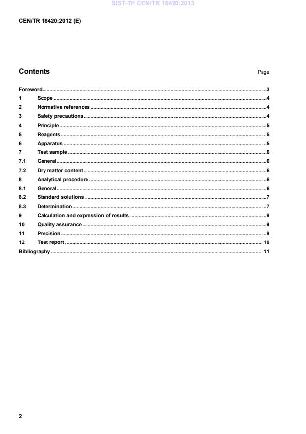 CEN/TR 16420:2012 TP CEN/TR 16420:2013 - Page 4 preview
