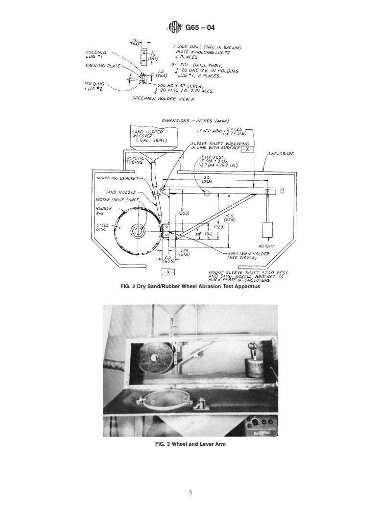 ASTM G65-04 - Standard Test Method for Measuring Abrasion Using the Dry Sand/Rubber Wheel Apparatus