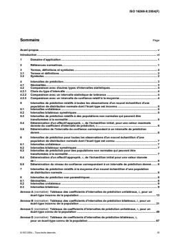 ISO 16269-8:2004 - Interprétation statistique des données — Partie 8: Détermination des intervalles de prédiction
Released:9/21/2004 - Page 3 preview
