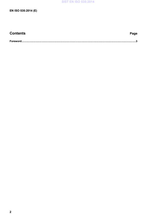 EN ISO 535:2014 EN ISO 535:2014 - Page 4 preview