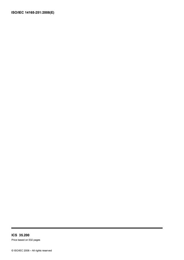 ISO/IEC 14165-251:2008 ISO/IEC 14165-251:2008 - Information technology -- Fibre Channel - Page 4 preview