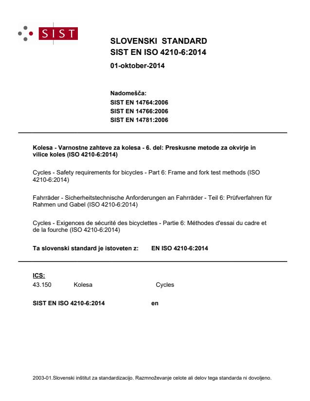 EN ISO 4210-6:2014