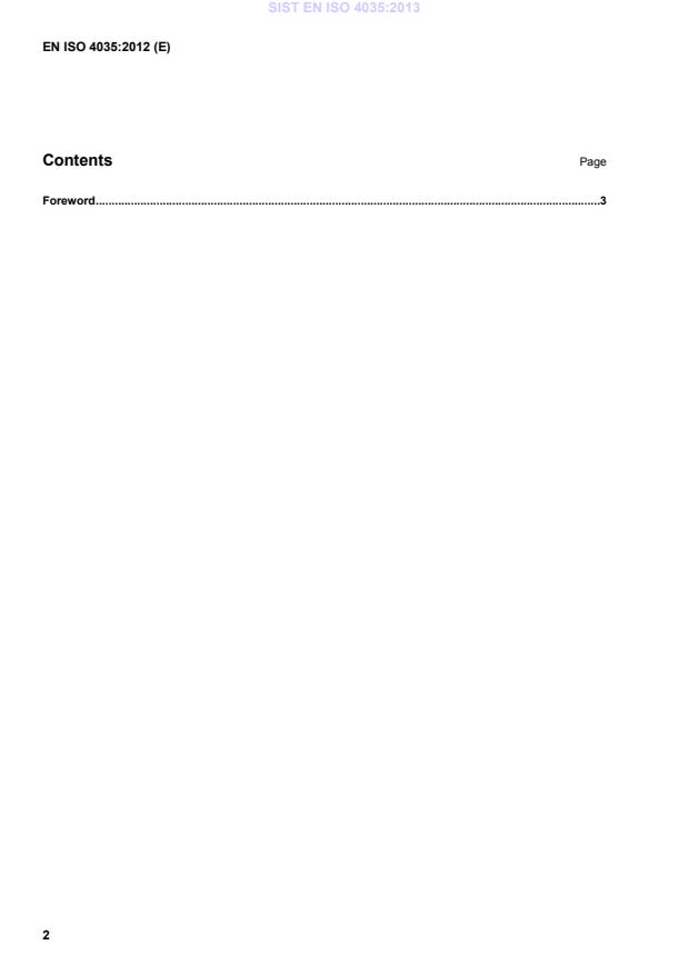EN ISO 4035:2012 EN ISO 4035:2013 - Page 4 preview