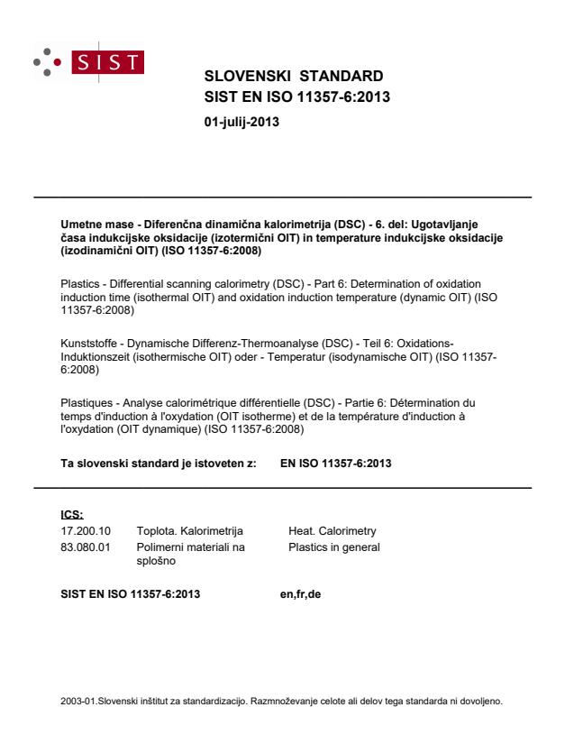 EN ISO 11357-6:2013