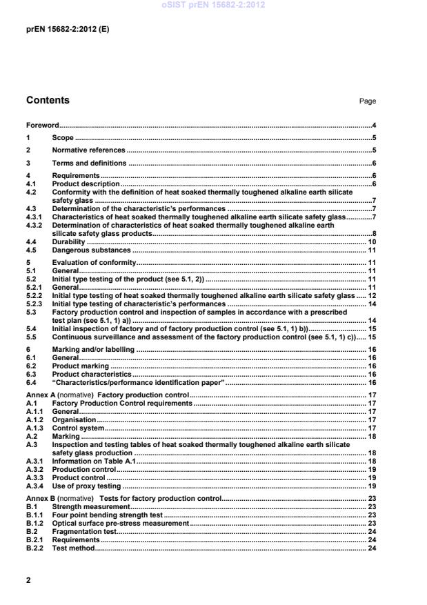 prEN 15682-2 prEN 15682-2:2012 - Page 4 preview