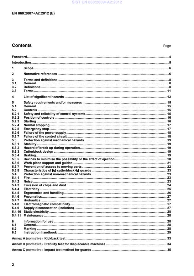 EN 860:2007+A2:2012 EN 860:2009+A2:2012 - Page 4 preview