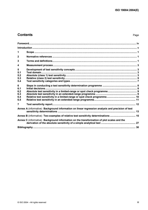 ISO 19004:2004 - Rubber and rubber products -- Determination of the sensitivity of test methods