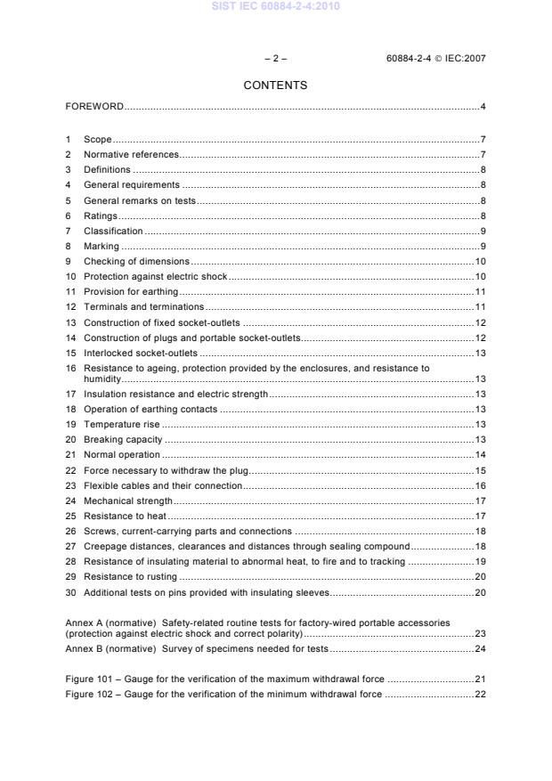 IEC 60884-2-4 IEC 60884-2-4:2010 - Page 4 preview