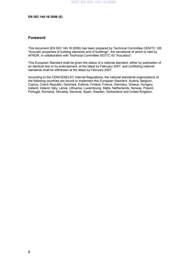 EN ISO 140-16:2006 EN ISO 140-16:2006 - Page 4 preview