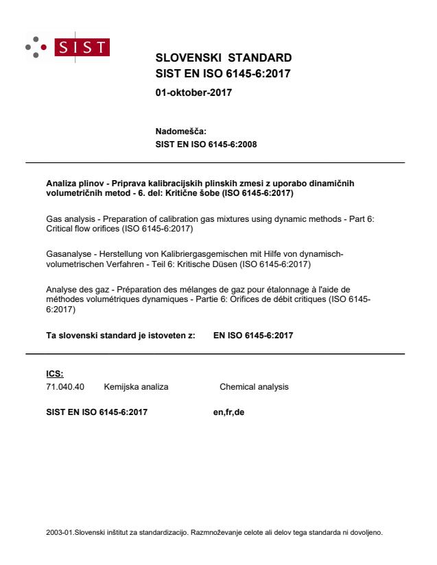 EN ISO 6145-6:2017