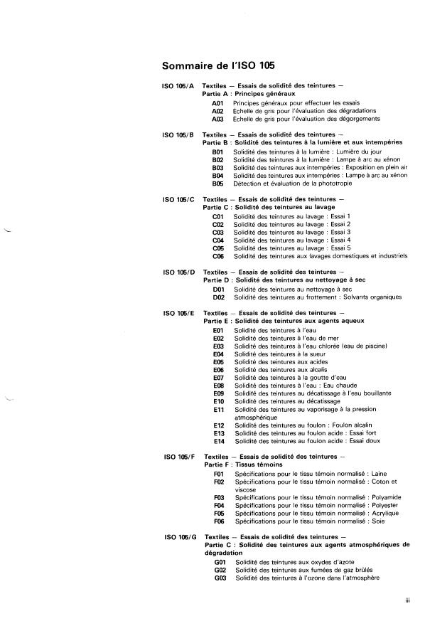 ISO 105-S:1978 - Textiles -- Essais de solidité des teintures