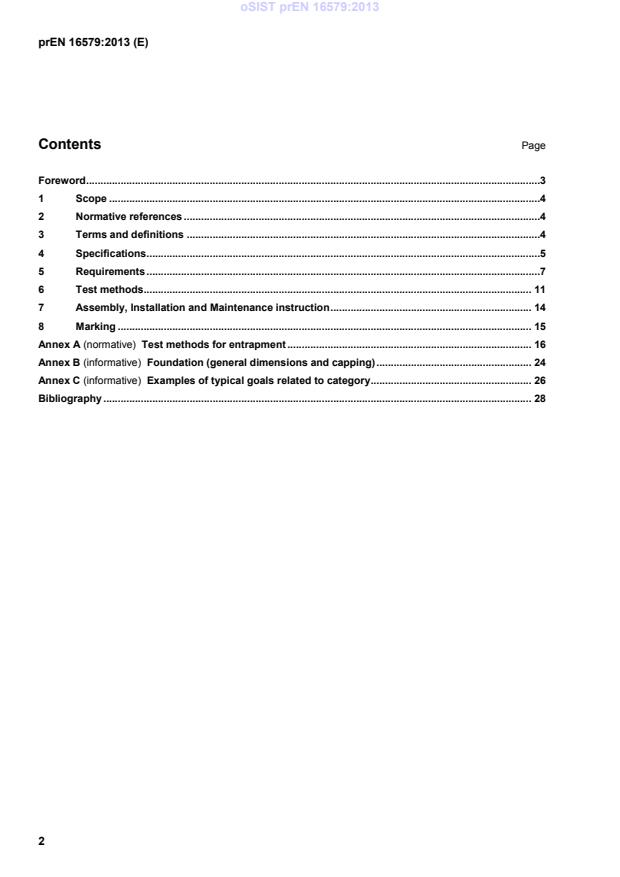 prEN 16579 prEN 16579:2013 - Page 4 preview